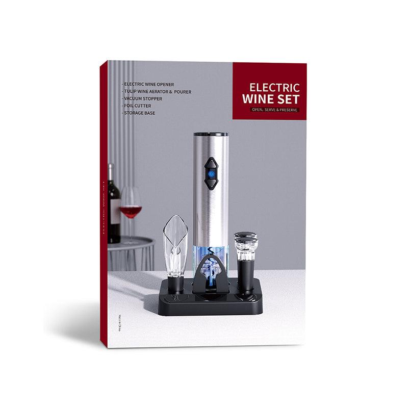 BGS-KB1-601807A&B Electric Corkscrew with Alkaline Battery Wine Accessory Gift Set - KLT (ZHUHAI KELITONG ELECTRONIC CO., LTD.)
