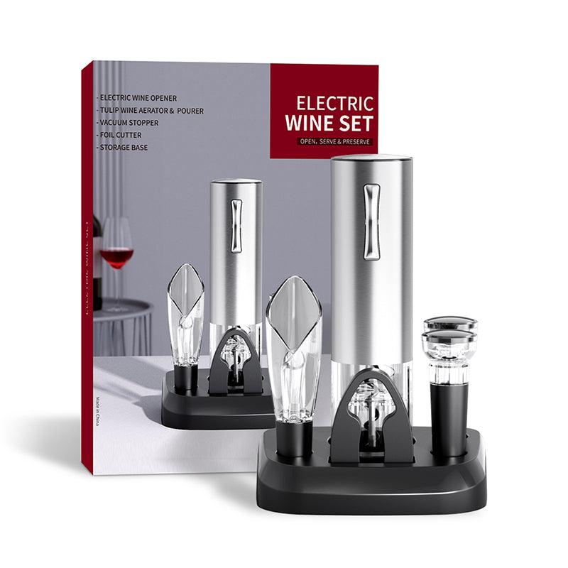 BGS-KP3-361801C-1 KLT Rechargeable Electric Corkscrew Wine Accessory Gift Set - KLT (ZHUHAI KELITONG ELECTRONIC CO., LTD.)