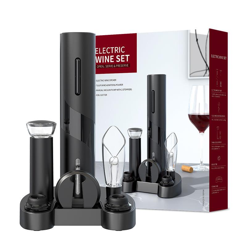 CGS-KB1-601901 Electric Corkscrew with Alkaline Battery Wine Accessory Gift Set - KLT (ZHUHAI KELITONG ELECTRONIC CO., LTD.)