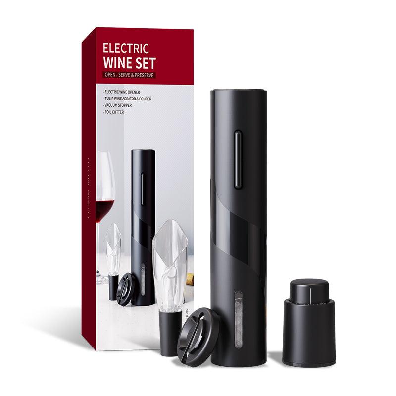EGS-KB1-601901A Electric Corkscrew with Alkaline Battery Wine Accessory Gift Set - KLT (ZHUHAI KELITONG ELECTRONIC CO., LTD.)