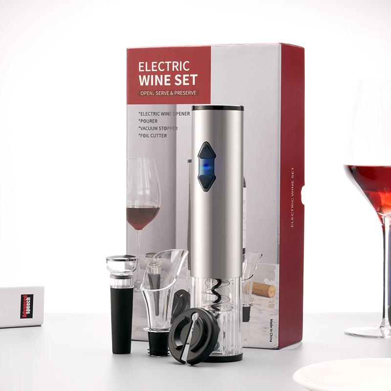 KGS-KB1-601807A Electric Corkscrew with Alkaline Battery Wine Accessory Gift Set - KLT (ZHUHAI KELITONG ELECTRONIC CO., LTD.)