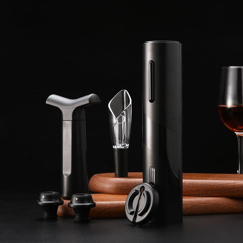 KGS- KP1-361901 KLT Rechargeable Electric Corkscrew Wine Accessory Gift Set - KLT (ZHUHAI KELITONG ELECTRONIC CO., LTD.)