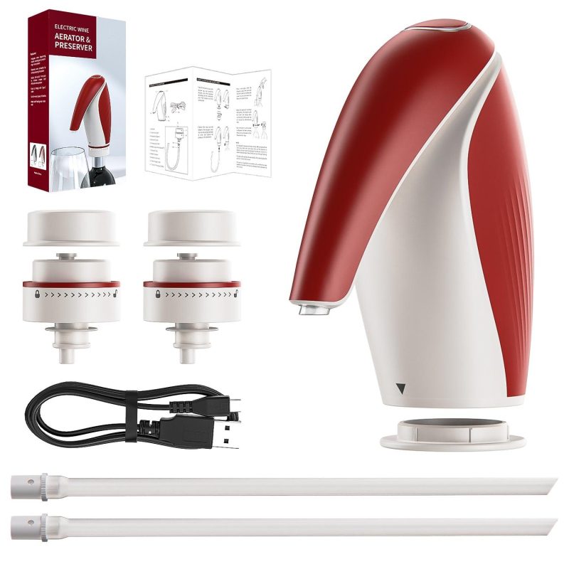 KLT All in One Electric Wine Dispenser Areator Pourer KD-6 - KLT (ZHUHAI KELITONG ELECTRONIC CO., LTD.)