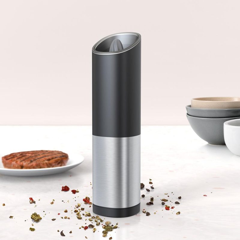 KLT Dry Alkaline Battery Pepper and Salt Electric Grinder Gravity Sensing Kitchen Tools and Utensils KYMQ-5B - KLT (ZHUHAI KELITONG ELECTRONIC CO., LTD.)