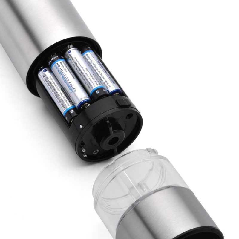 KLT Dry Alkaline Battery Pepper and Salt Electric Grinder Kitchen Tools and Utensils KYMQ-2B - KLT (ZHUHAI KELITONG ELECTRONIC CO., LTD.)