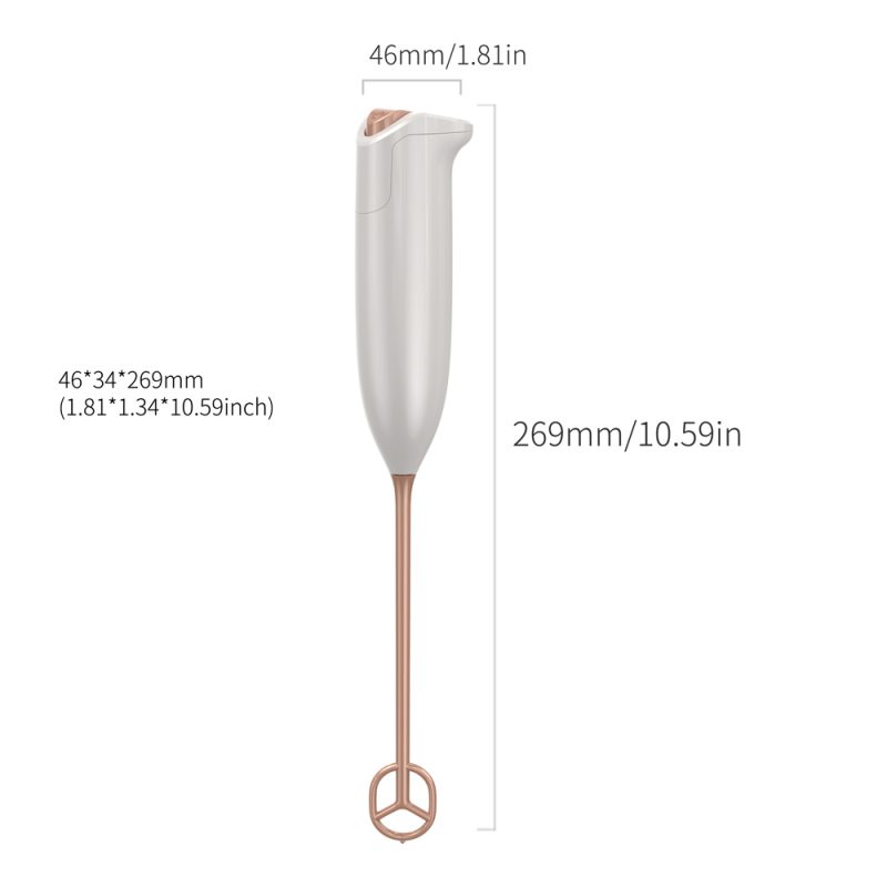 源头工厂-科力通-KJBQ-93J款科力通碱性干电池电动奶泡器食品自动牛奶发泡器咖啡搅拌器咖啡厨房(带底座) - 图片 7
