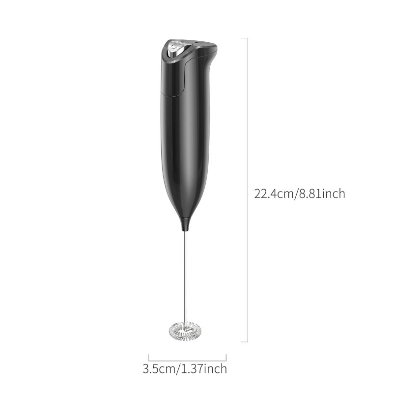 源头工厂-科力通-KJBQ-93款科力通多色碱性干电池电动奶泡器自动牛奶发泡器咖啡搅拌器咖啡厨房 - 图片 9