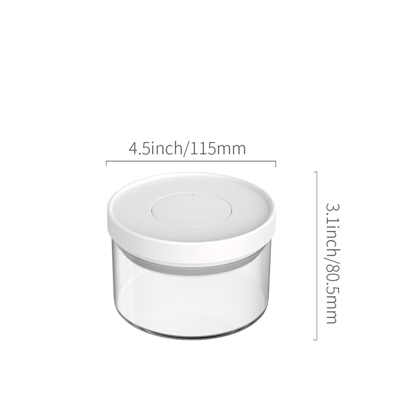 源头工厂-科力通-KZ-005款科力通新款一键按压真空食品咖啡豆保鲜盒 - 图片 17