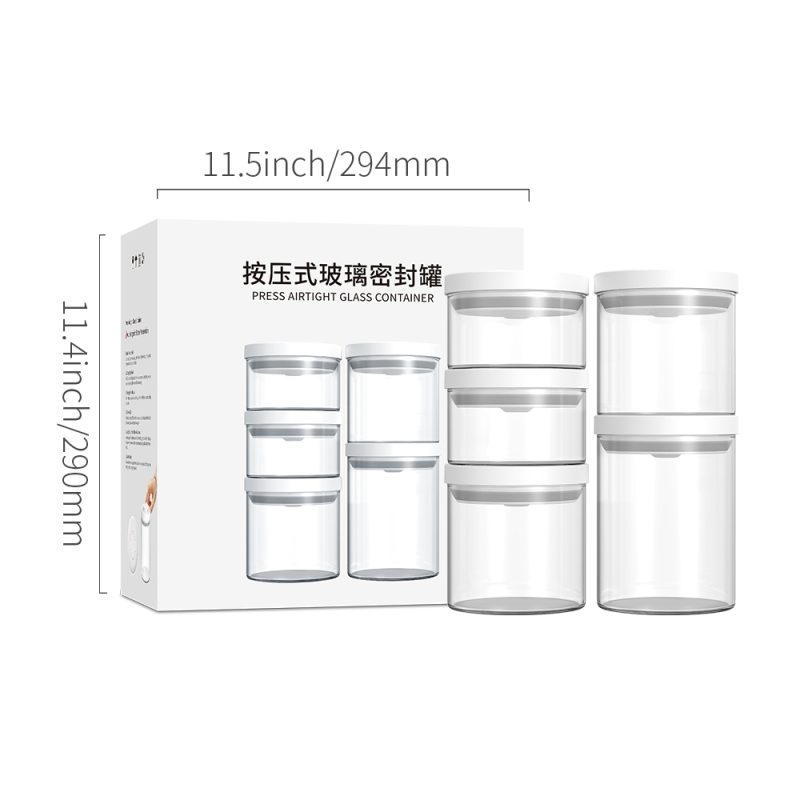源头工厂-科力通-KZ-005款科力通新款一键按压真空食品咖啡豆保鲜盒 - 图片 14