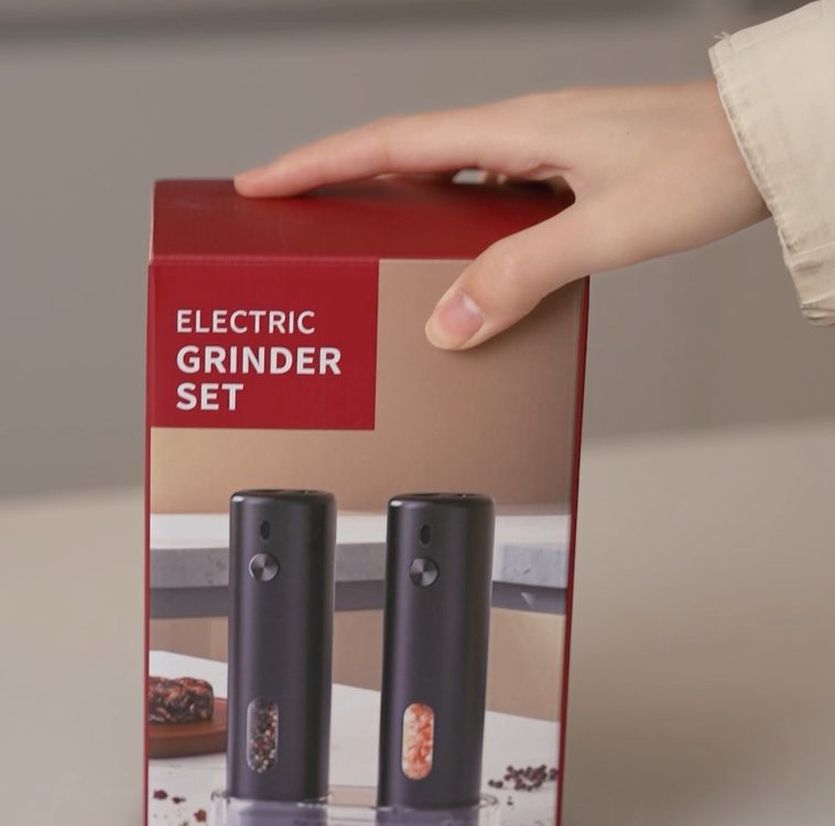 KELITONG KYMQ 65 ELECTRIC SALT AND PEPPER MILL SET