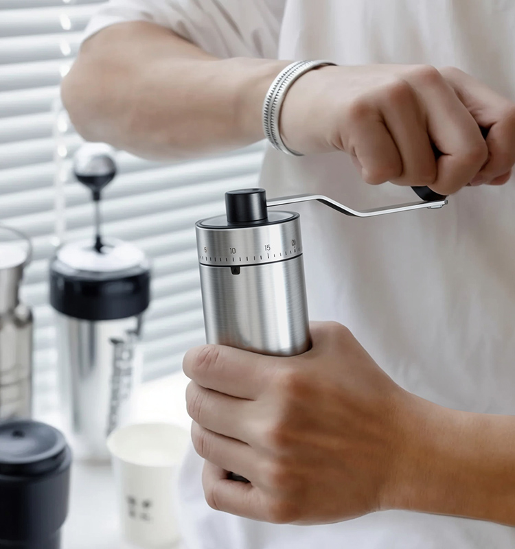 科力通2025全新高质量不锈钢手摇磨豆机ODM/OEM代工厂| 家用高端磨豆机 KMDJ-KCT-W2款 贴牌定制|电商爆款厨房小家电批发拿货|科力通-27年源头厂家 - 图片 3