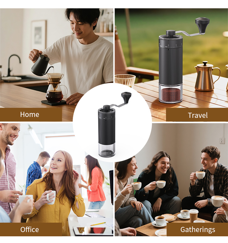 科力通2025全新外调档铝合金手摇磨豆机ODM/OEM代工厂| 咖啡豆磨粉机KMDJ-LCP款 贴牌定制|电商爆款厨房小家电批发拿货|科力通-27年源头厂家 - 图片 10