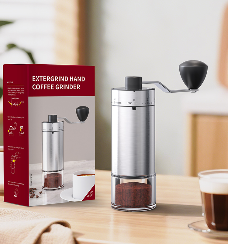 科力通2025全新高质量不锈钢手摇磨豆机ODM/OEM代工厂| 家用高端磨豆机 KMDJ-KCT-W2款 贴牌定制|电商爆款厨房小家电批发拿货|科力通-27年源头厂家 - 图片 9