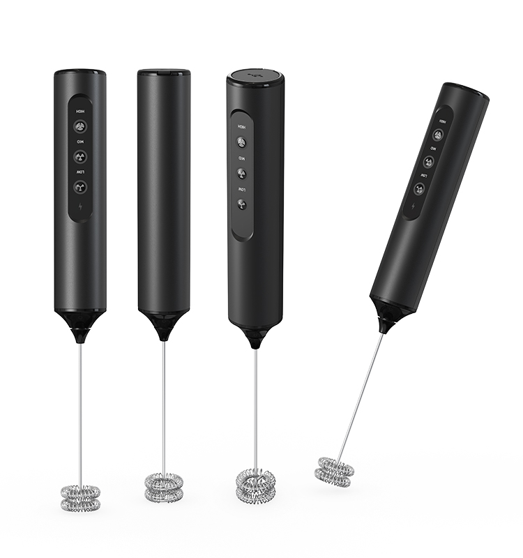 电动奶泡器源头工厂 2025新款调速版本 KJBQ-23X 科力通锂电池充电式电动奶泡器实力厂家牛奶发泡器咖啡搅拌器咖啡厨房 - 图片 2