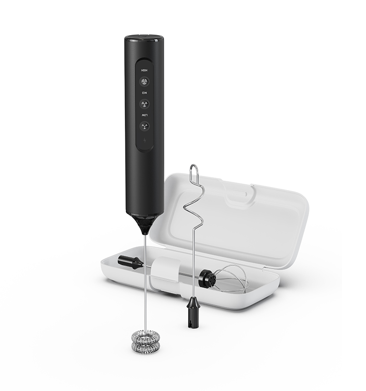 电动奶泡器源头工厂 2025新款调速版本 KJBQ-23X-BOX 便携版本 科力通锂电池充电式电动奶泡器实力厂家牛奶发泡器咖啡搅拌器咖啡厨房 - 图片 6