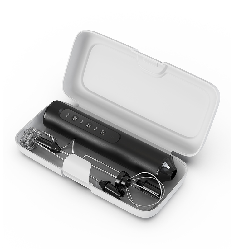 电动奶泡器源头工厂 2025新款调速版本 KJBQ-23X-BOX 便携版本 科力通锂电池充电式电动奶泡器实力厂家牛奶发泡器咖啡搅拌器咖啡厨房 - 图片 5