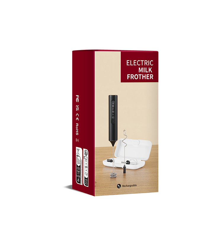 电动奶泡器源头工厂 2025新款调速版本 KJBQ-23X-BOX 便携版本 科力通锂电池充电式电动奶泡器实力厂家牛奶发泡器咖啡搅拌器咖啡厨房 - 图片 4